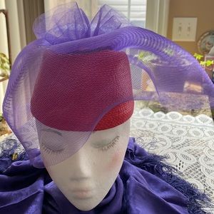 Red Hat with purple stiffened Tull